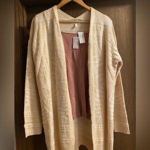 Maurice’s sweater and tank top set